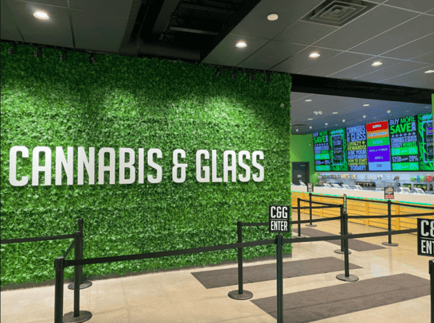 cannabis and glass